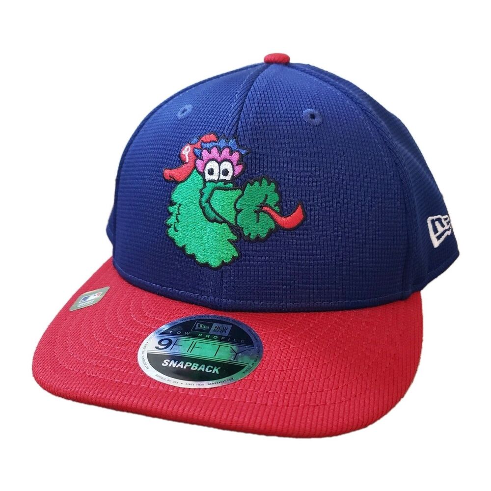 New Era Philadelphia Phillies Phanatic 9FIFTY Low Profile Snapback Hat Cap Adult